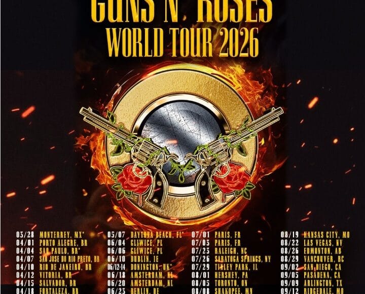 Guns n’ Roses Euro Tour 2026